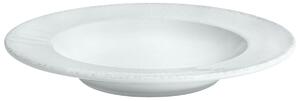 VEGA Djup tallrik Caju med bräm; 30 cl, 23 cm (Ø); Vit/Grå; Rund; 6 Styck / Förpackning