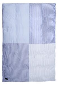 Magniberg - Wall Street Duvet Cover Oxford 4/4 Patchwork 140 x 200 cm - Påslakan - Blå