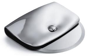 Alessi - Taio Pizza Cutter - Övriga köksredskap - Valerio Sommella - Silver