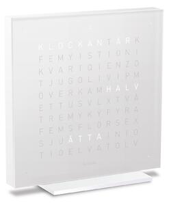 Qlocktwo - Qlocktwo Touch Pure Acrylic - Vanilla Sugar, NO - Klockor - Biegert & Funk - Vit
