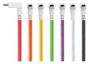 Qlocktwo - Qlocktwo Coloured Cable, Black - Klockor - Biegert & Funk - Svart