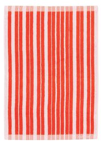 Marimekko - Raide handhandduk 50x70 cm red light pink - Handdukar och badlakan - Annika Rimala - Rosa,Röd