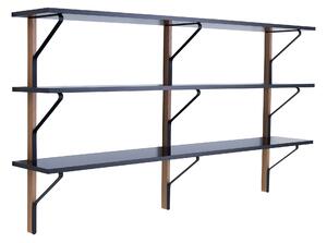 Artek - Kaari Shelf REB 008 - Vägghyllor - Ronan & Erwan Bouroullec - Svart - Metall/Trä/Syntetiskt