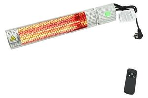 Infrared heater 1000/2000W/230V IP55 + fjärrkontroll