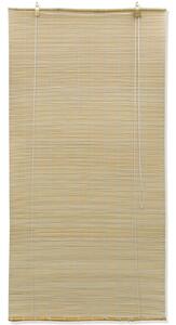 Rullgardin naturlig bambu 80 x 160 cm
