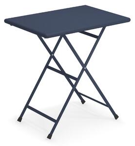 EMU - Arc en Ciel Folding Table 70 cm, Marine Blue - Balkong- och cafébord - Blå - Metall