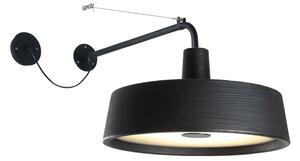 Marset - Soho 38 A Outdoor - Black - Vägglampor utomhus - Joan Gaspar - Svart
