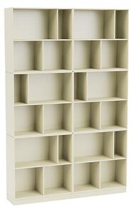 Montana - Read Spacious Bookshelf, Plinth H7 cm - Vanilla - Hyllor - Peter J. Lassen - Vit - MDF