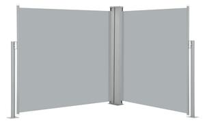 Infällbar sidomarkis antracit 100x600 cm - Grå