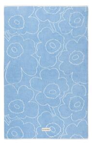 Marimekko - Piirto unikko badhandduk 160x100 cm light blue offwhite - Handdukar och badlakan - Marimekko - Vit,Blå
