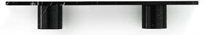 Normann Copenhagen - Sten hylla 80 cm black marble - Simon Legald - Svart - Sten
