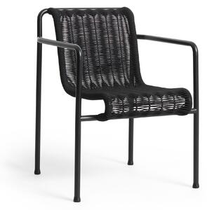 HAY - Palissade cord karmstol - Anthracite - Matstolar utomhus - Ronan & Erwan Bouroullec - Grå - Metall