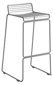 HAY - Hee Bar Stool High - Asphalt Grey - Barstolar - Hee Welling
