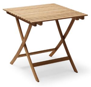 Fritz Hansen - Selandia Table 75 - Balkong- och cafébord - Skagerak Design Team - Brun - Trä