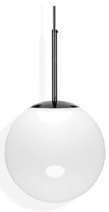 Tom Dixon - Opal Pendant 25 cm - Pendellampor - Transparent,Svart