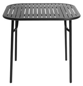 Petite Friture - Week-End, Square Table, Black - Balkong- och cafébord - Studio Brichet-Ziegler - Svart - Metall
