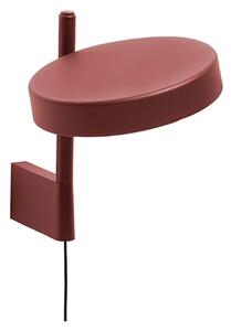 Wästberg - Pastille w182 Kort Arm Vägglampa - Oxide Red - Sänglampor - Kim Colin,Sam Hecht - Röd