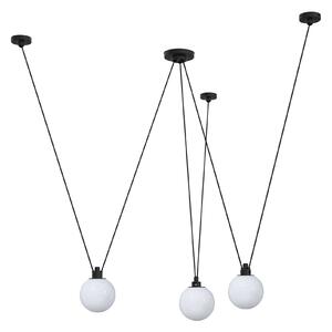 DCWéditions - Les Acrobates De Gras 325 Glass Ball Ø175 - Pendellampor - Bernard-Albin Gras - Transparent