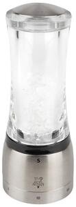 Peugeot Saltkvarn Daman; 16 cm (H); Silverfärg/Transparent