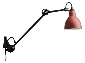 DCWéditions - Lampe Gras No222 - Round - Svart bas, Röd - Vägglampor - Bernard-Albin Gras - Röd