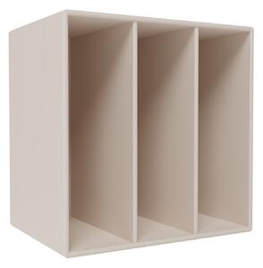 Montana - Montana Mini 1104 - Module With Divisions - Clay - Hyllor & Hyllsystem - Peter J. Lassen - Grå - MDF