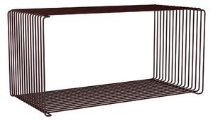 Montana - Panton Wire Extended hylla, djup 34,8 cm - Black Red - Hyllor & Hyllsystem - Verner Panton - Svart - Metall