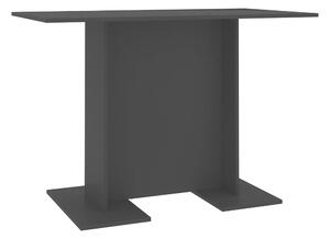 Matbord svart 110x60x75 cm spånskiva - Svart