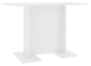 Matbord vit 110x60x75 cm spånskiva - Vit