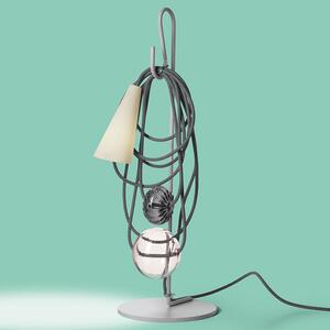Foscarini - Filo Table, Amethyst Queen, Incl. LED Retrofit 4W G9, 3000K, 400 lm CRI>80 - Bordslampor - Andrea Anastasio - Flerfärgad