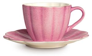 Mateus - Oyster Kopp med fat Rosa - Kaffekoppar - Rosa