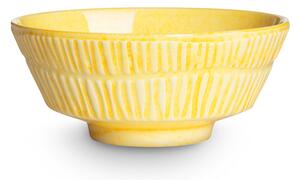 Mateus - Stripes Skål 15cm/50cl Gul - Soppskålar - Gul
