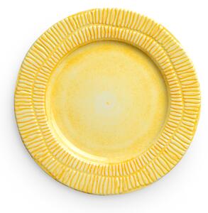 Mateus - Stripes Tallrik 21 cm Gul - Mattallrikar - Gul