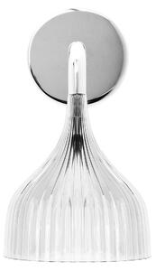 Kartell - È Wall Lamp Transparent Crystal - Sänglampor - Ferruccio Laviani - Transparent