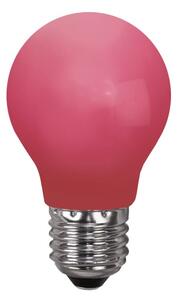 LED-lampa E27 normal 0,9W röd