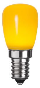 LED-lampa E14 päron 0,9W gul