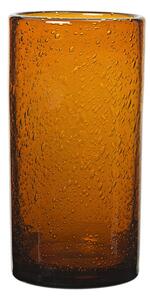 Ferm Living - Oli Water Glass - Tall - Amber - Dricksglas