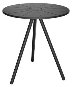 Houe - NAMI Café Table - Black - Balkong- och cafébord - Hans Thyge & Co. - Svart - Metall/Plast