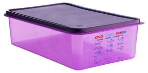 Araven Förvaringslåda; Storlek GN 1/1, 20.5l, 53x32.5x15 cm (LxBxD); Violett