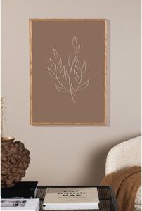 Drawed leaf Poster