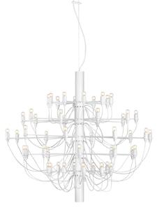 Flos - 2097/50, Matt White - Takkronor - Gino Sarfatti
