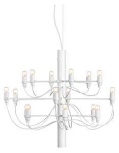 Flos - 2097/18 Sarfatti Matt White LED - Clear Light Bulbs - Takkronor - Gino Sarfatti - Vit