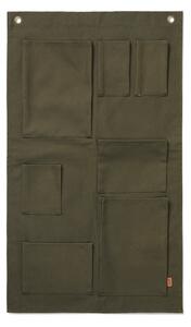 Ferm Living - Bark Garden Wall Storage - Olive - Utomhusförvaring