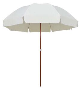 Parasoll med stålstång 300 cm sand - Beige