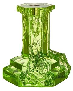 Kosta Boda - Rocky Barouqe Candlestick Lime 175 mm - Ljusstakar - Hanna Hansdotter - Grön