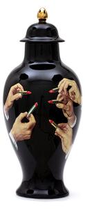 Seletti - Vase - Lipstick - Vaser - Svart
