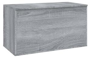 Förvaringskista grå sonoma 84x42x46 cm konstruerat trä - Grå