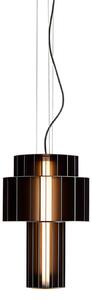 Parachilna - Babel T Pe Black Strip LED 19.5W 2.700K 1.480Lm LED Module ø70 16,6W 2.700K 1.350Lm - Takkronor - Stephen Burks - Svart