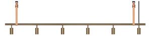 Rubn - Long John 6 Brass / Brown leather - Takkronor - Niclas Hoflin - Guld