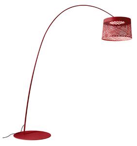 Foscarini - Twiggy Grid LED Outdoor, Greige, Incl. LED 31W, 2700K Bulb - Golvlampor utomhus - Marc Sadler - Grå