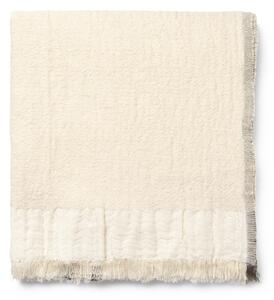 Ferm Living - Weaver Throw Off-White - Plädar och filtar - Vit